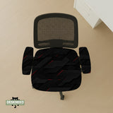 Black tech chair cover