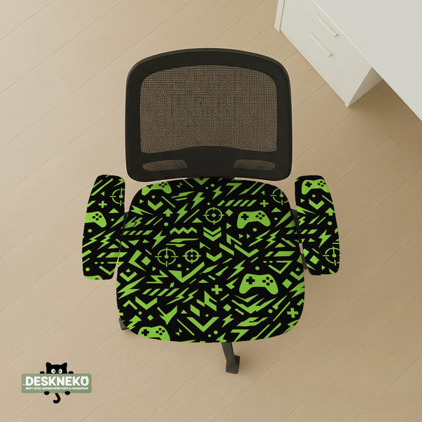 Neon Gaming Chair Cover - Deskneko