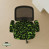 Neon gaming chair cover