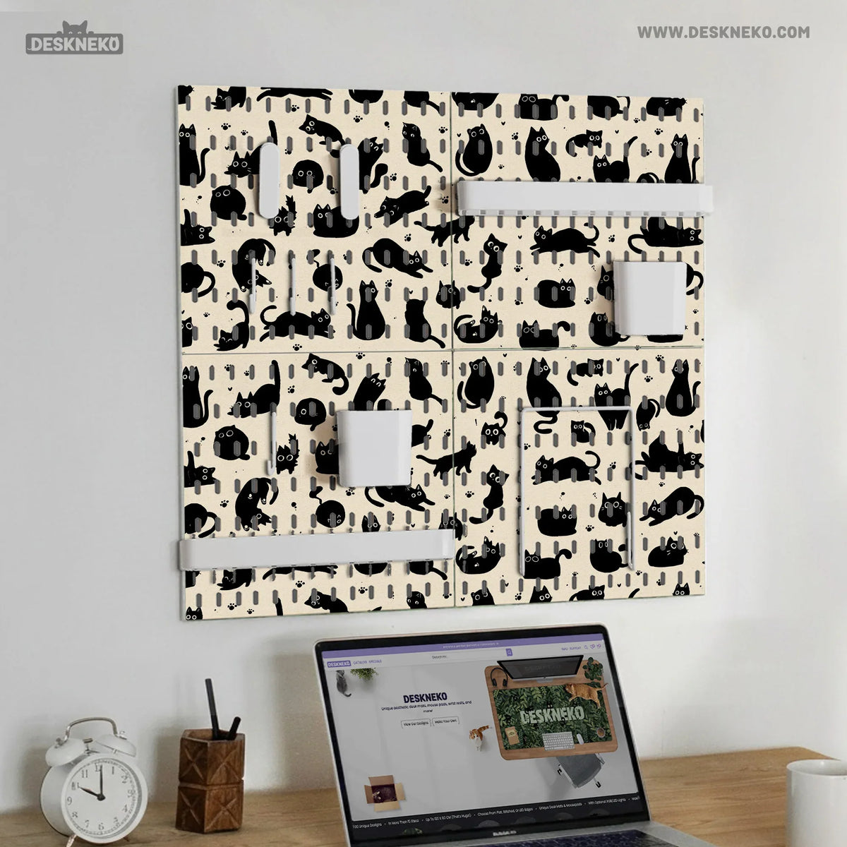 Black cats pegboard