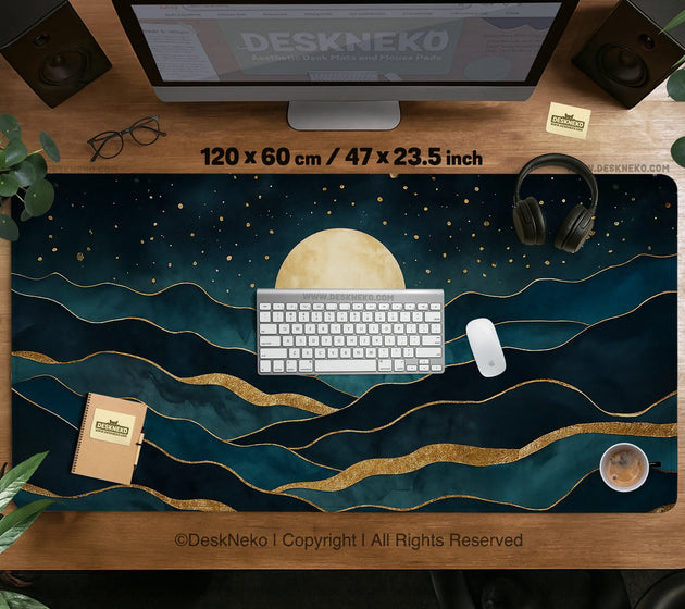 Moonrise desk mat