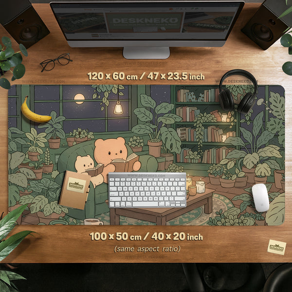 Cute Bears Desk Mat Mouse Pad - Desk Mat - Deskneko - Desk Mats & Mousepads