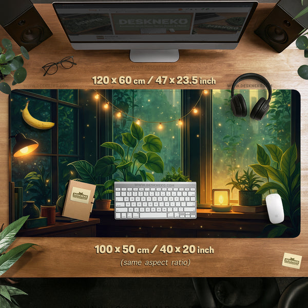Lofi Aesthetic Desk Mat Mousepad - Desk Mat - Deskneko - Desk Mats & Mousepads