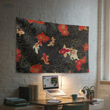 Koi fish wall tapestry