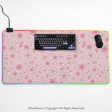 Sakura gaming desk mat