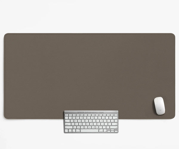 Cocoa Brown Minimalist - Deskneko