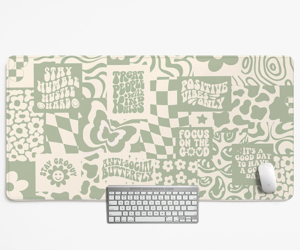 Positive Affirmations Desk Mat Mousepad - Desk Mat - Deskneko - Desk Mats & Mousepads