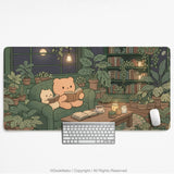 Cute bears desk mat mouse pad