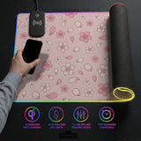Sakura gaming desk mat