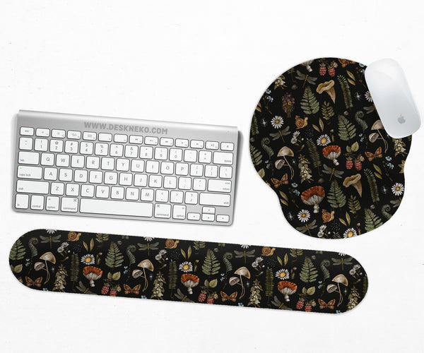 Woodland Pattern Wrist Rest - Ergonomic Mousepads & Wrist Rests - Deskneko - Mousepads & Wrist Rests