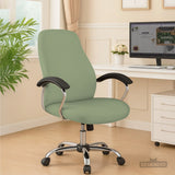 Soft sage green office chair cover
