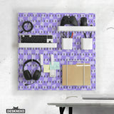 Cute purple pegboard