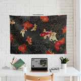 Koi fish wall tapestry