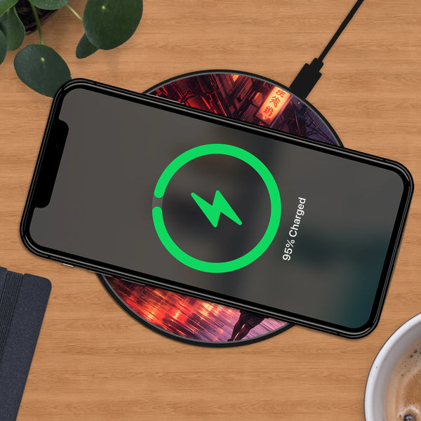 Tokyo Lantern Rain Wireless Charger - Deskneko