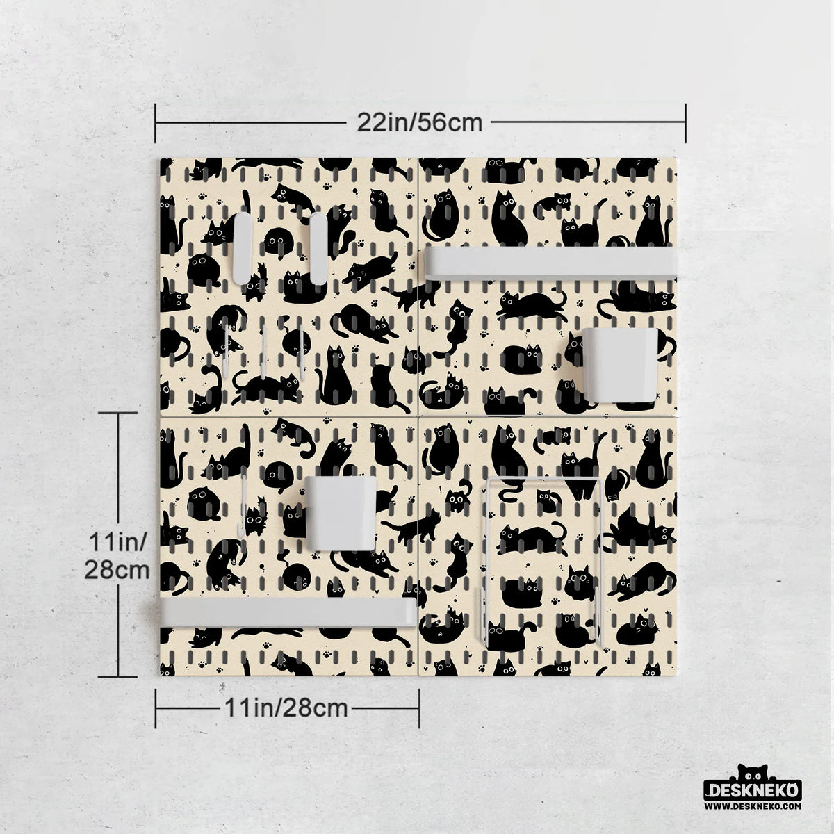 Black cats pegboard