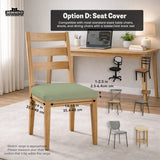 Sage green office chair cover