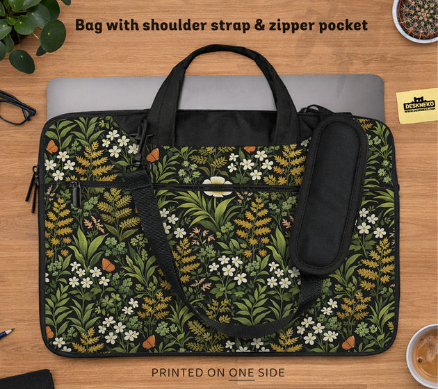 Wildflower laptop sleeve & bag