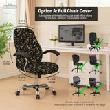 Woodland pattern desk chair cover