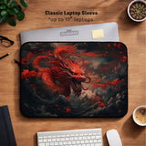 Red dragon laptop sleeve & bag