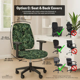 Forest cat desk chair cover for office and gaming chairs