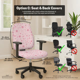Sakura blossom desk chair cover
