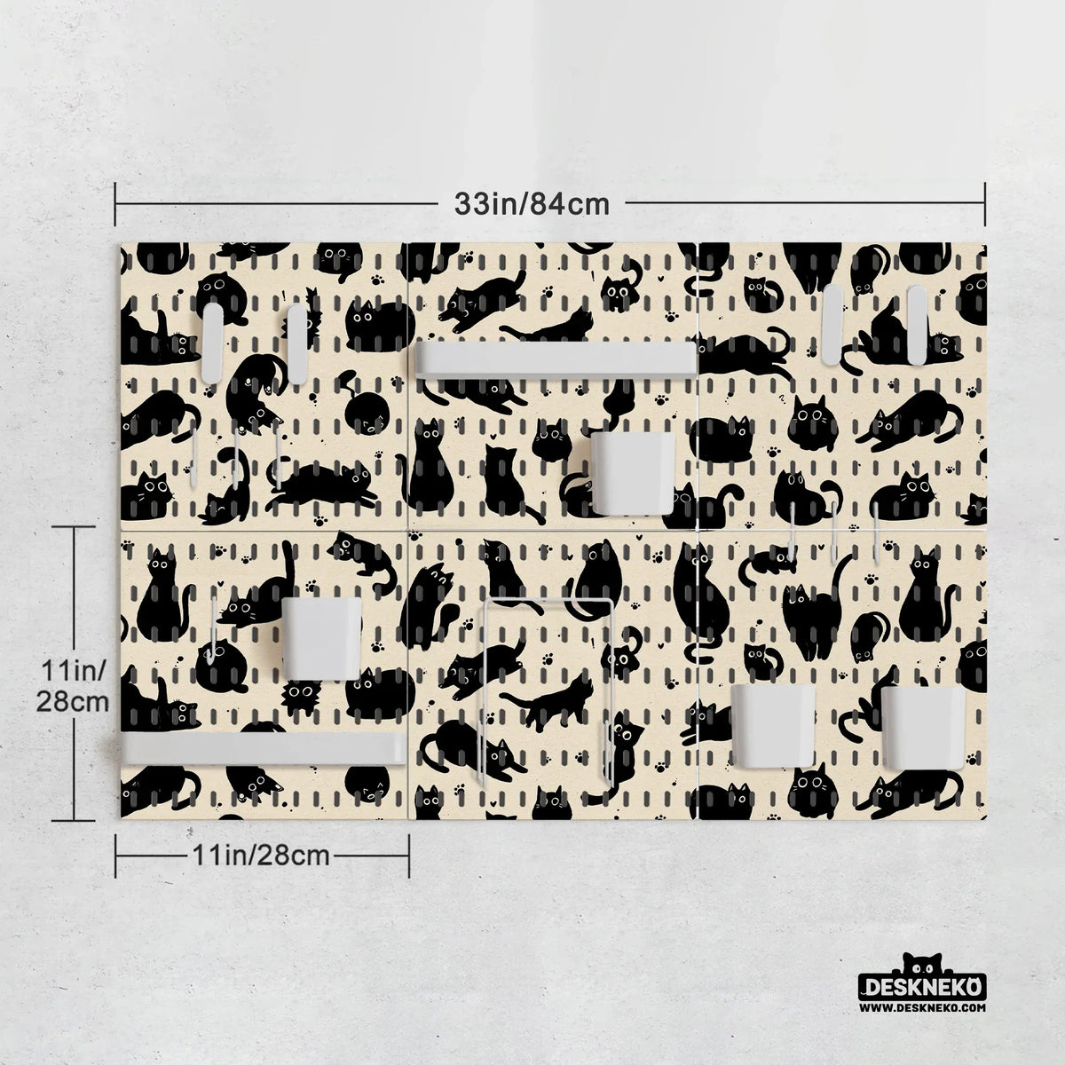 Black cats pegboard