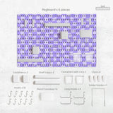 Cute purple pegboard
