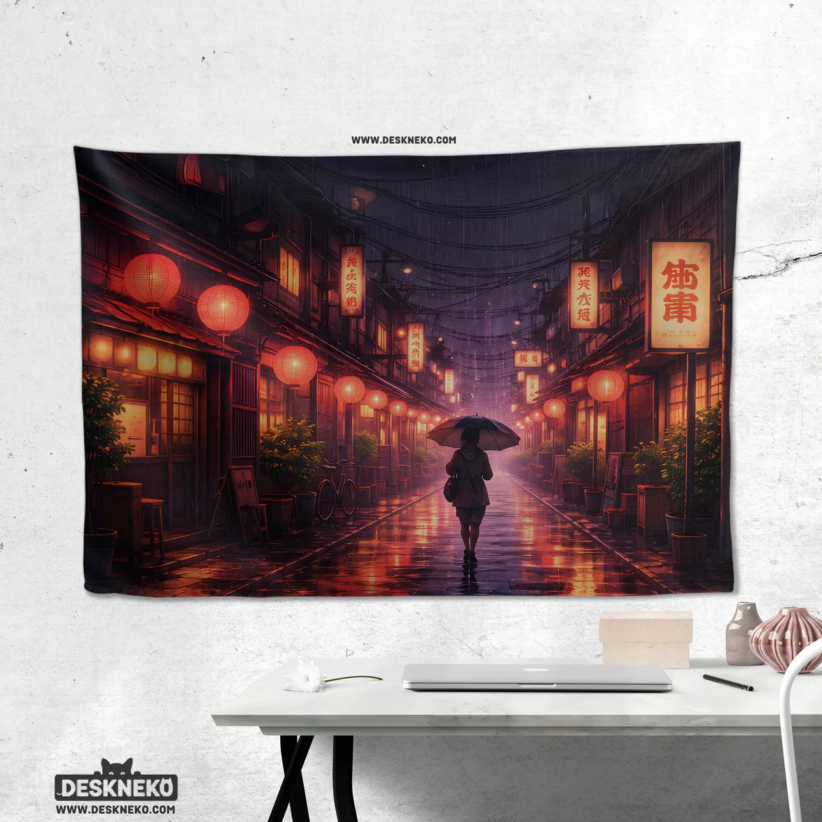 Lofi Anime Street - Deskneko