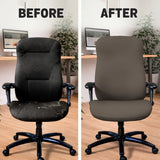 Cocoa Brown Desk Chair Cover - Deskneko