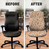 Retro Butterfly Desk Chair Cover - Chair Covers - Deskneko - Desk Chair Covers