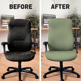 Sage green office chair cover