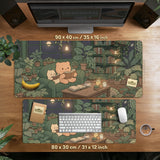 Cute bears desk mat mouse pad