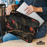 Koi waves laptop sleeve