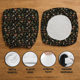 Woodland pattern desk chair cover