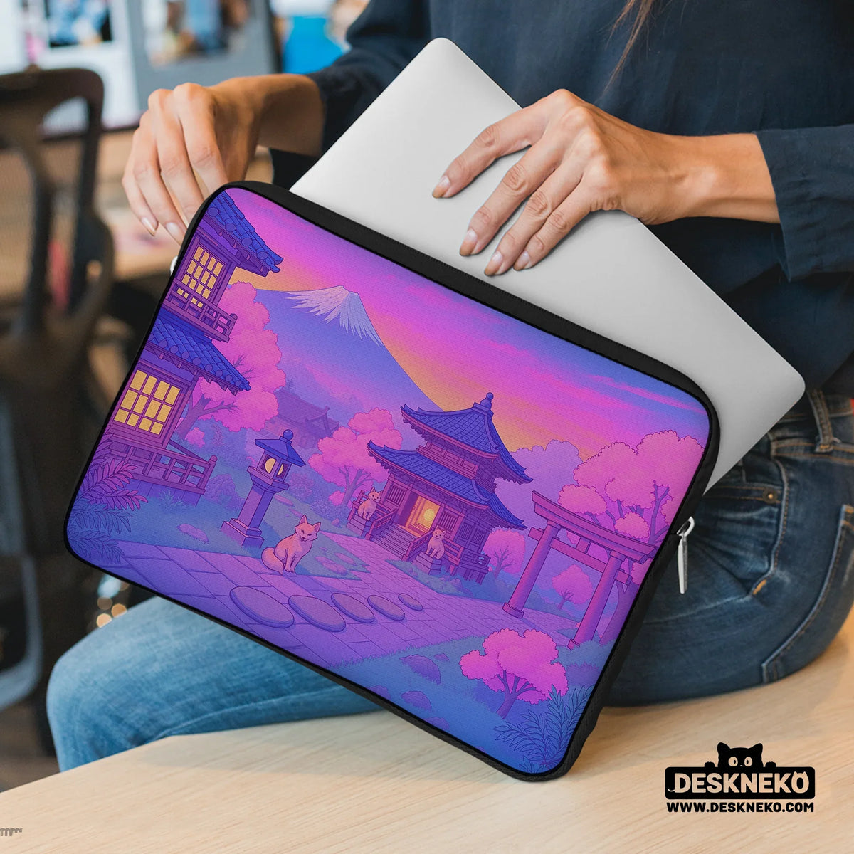 Kawaii anime laptop sleeve & bag