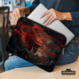 Red dragon laptop sleeve & bag