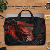 Red dragon laptop sleeve & bag