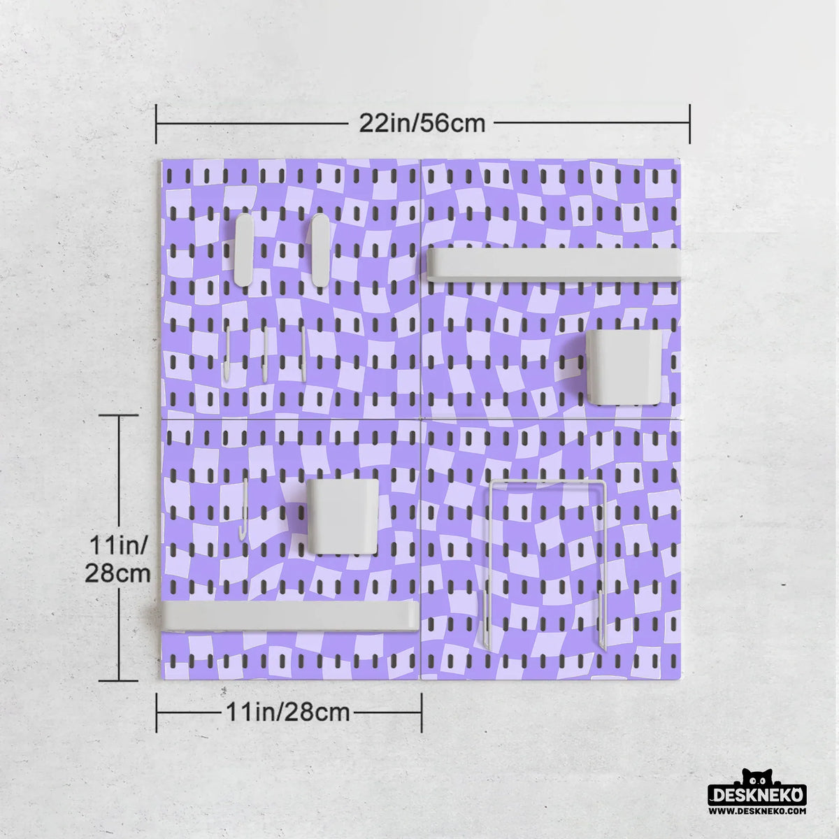 Cute purple pegboard