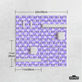 Cute purple pegboard