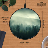 Misty Forest Wireless Charger - Deskneko
