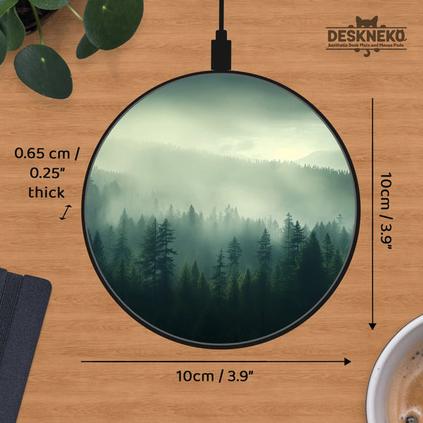 Misty Forest Wireless Charger - Deskneko