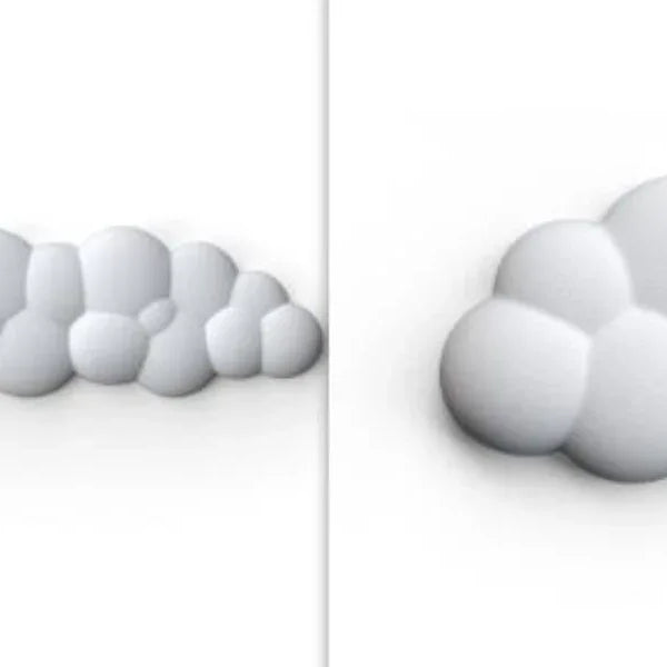 Cloud Keyboard Hand Wrist Rest Memory Foam Silicone Leather Mouse Pad Wristband Pad - Deskneko