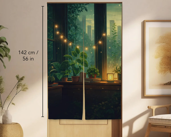 Lofi cozy noren door curtain