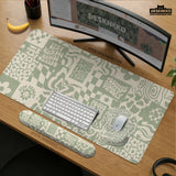 Positive affirmations desk mat mousepad