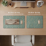 Celestial moon desk mat