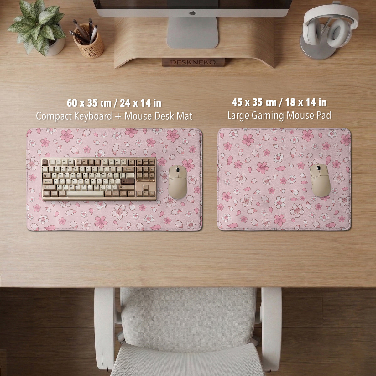 Sakura gaming desk mat