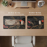 Koi waves desk mat