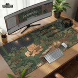 Cute bears desk mat mouse pad