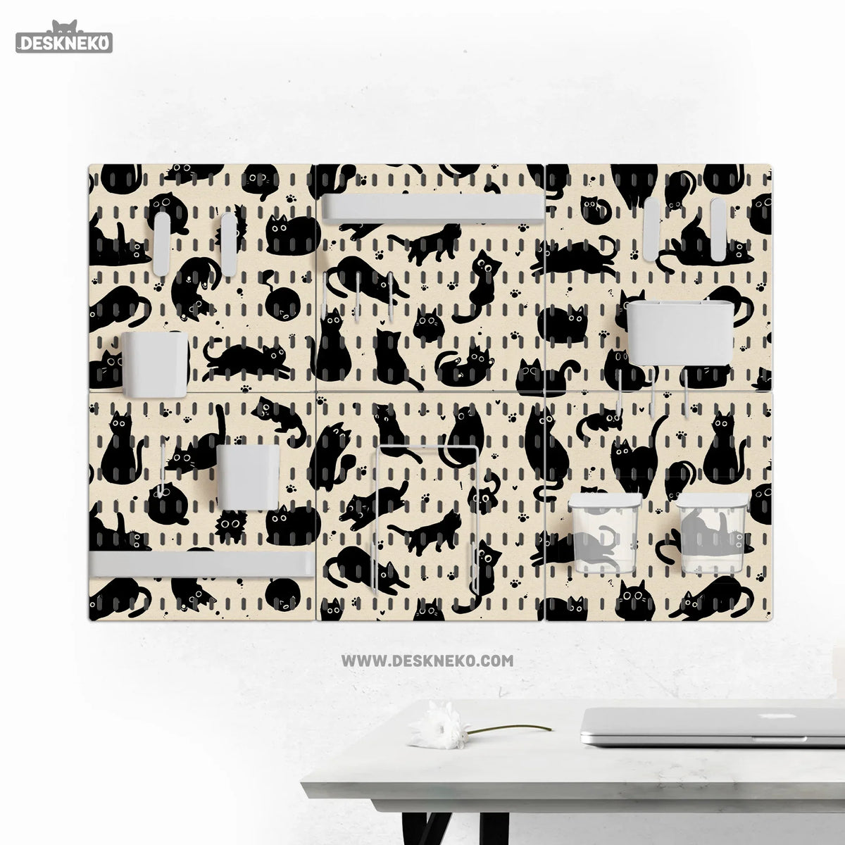 Black cats pegboard