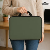 Midnight olive laptop sleeve